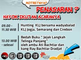 Hunting KLJI Bersama Wadya Balad KLJ Jogja, Semarang dan Cirebon di Pekalongan Karya Muhammad Benbella